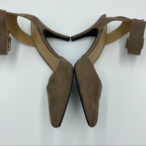 CATO Heels Single Strap Tan Suede size 8.5 - Picture 3 of 8